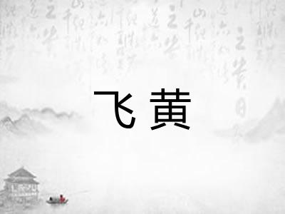 飞黄