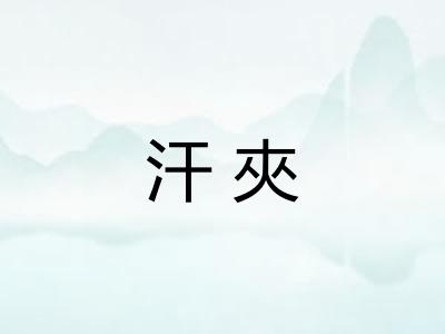 汗夾