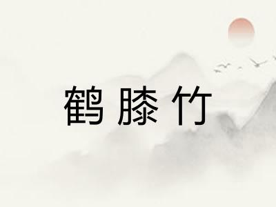 鹤膝竹