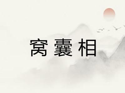 窝囊相