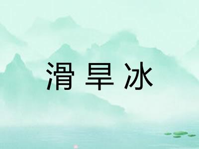 滑旱冰