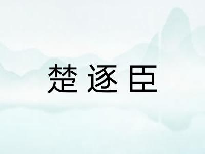 楚逐臣