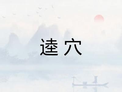 逵穴
