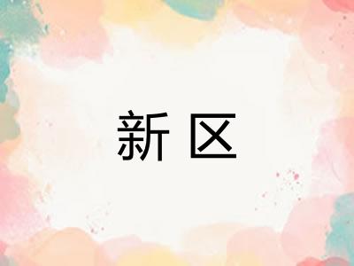 新区