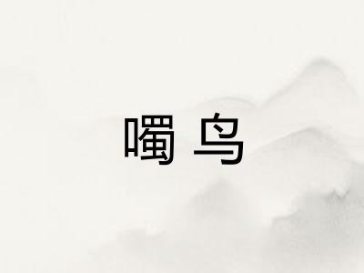 噣鸟