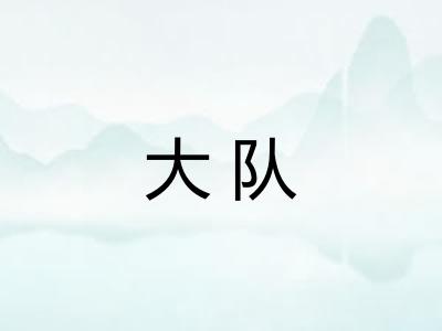 大队