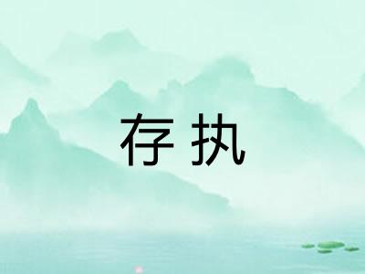 存执