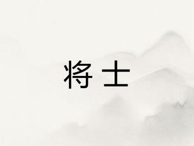 将士