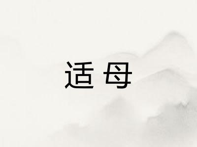适母