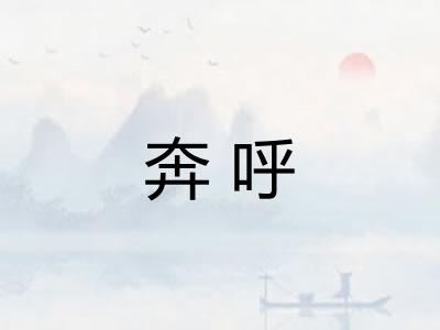 奔呼