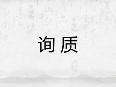 询质