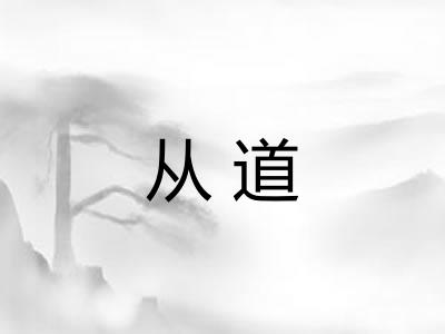 从道