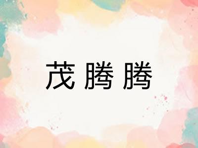 茂腾腾