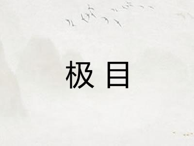 极目