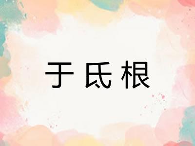 于氐根