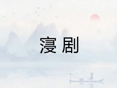 寖剧