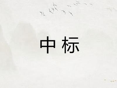 中标