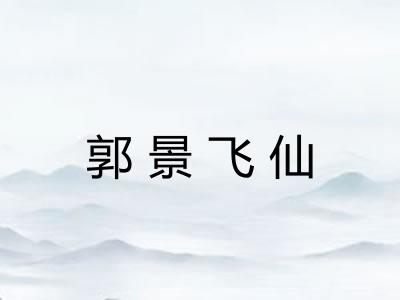 郭景飞仙