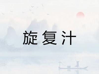 旋复汁