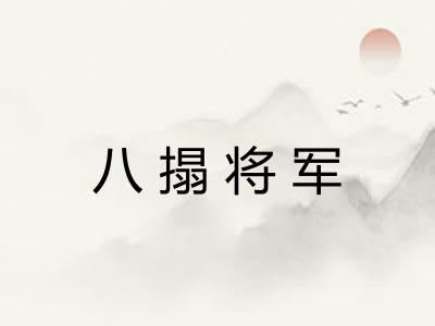 八搨将军