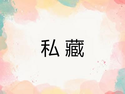 私藏