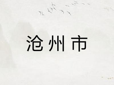沧州市