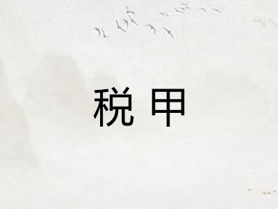 税甲