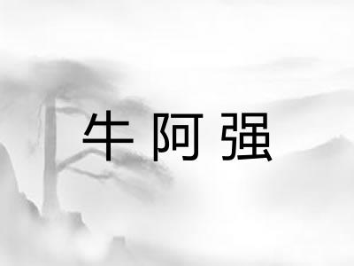 牛阿强