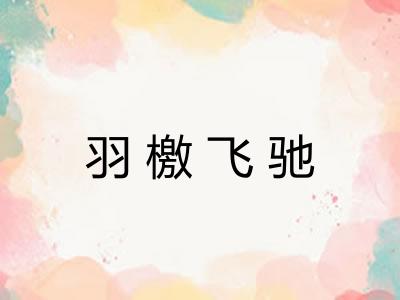 羽檄飞驰