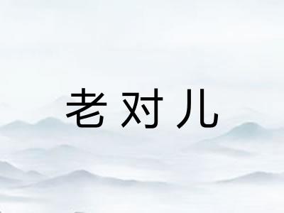 老对儿