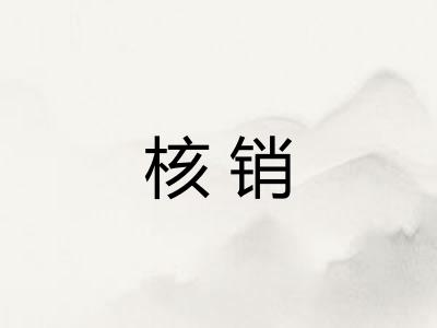 核销