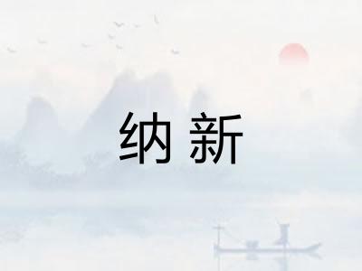 纳新