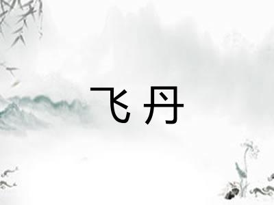 飞丹