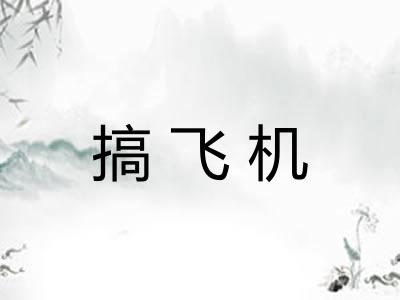 搞飞机