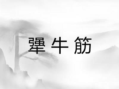 犟牛筋