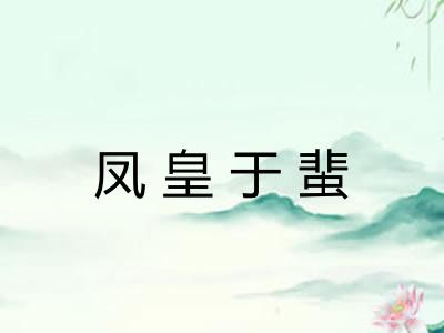 凤皇于蜚