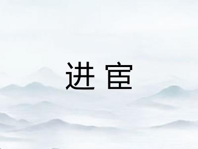 进宦
