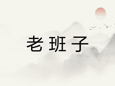 老班子