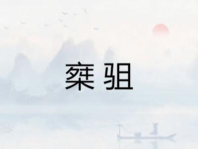椉驵