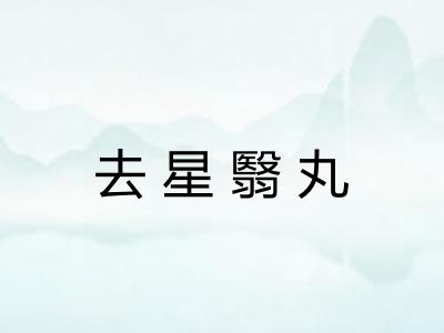 去星翳丸