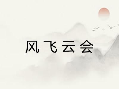 风飞云会