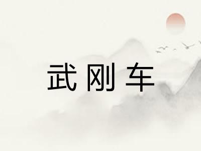 武刚车
