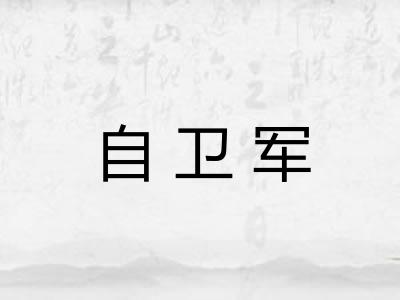自卫军