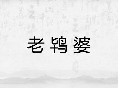 老鸨婆