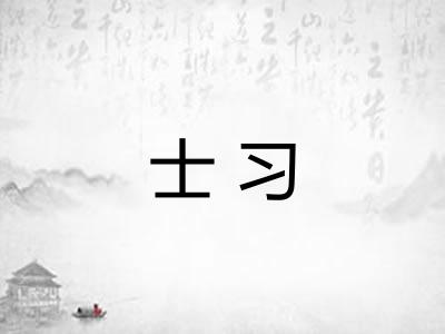 士习