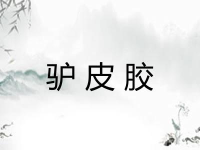 驴皮胶