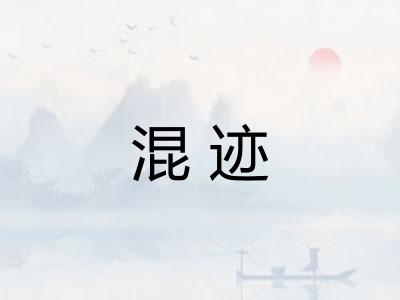 混迹