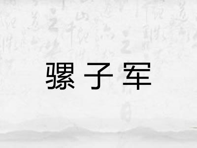 骡子军