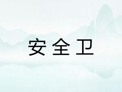 安全卫