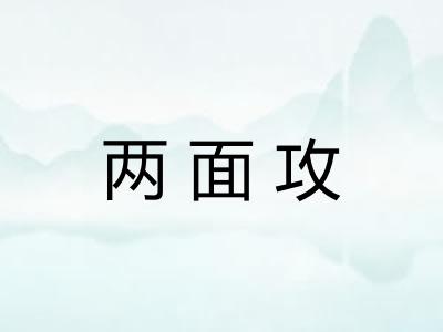 两面攻